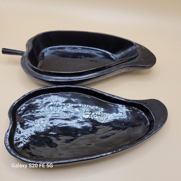 Lacquer Russian Trinket Box Hand Painted Flowers Blue Yellow Pink - Vintage - Picture 2 of 8